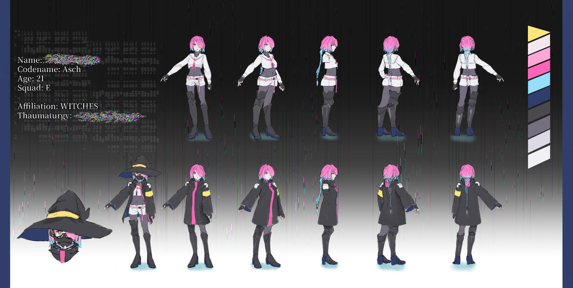 Original Character Design: Asch