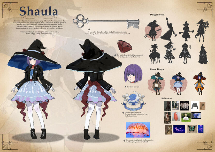 Original Character Design: Shaula